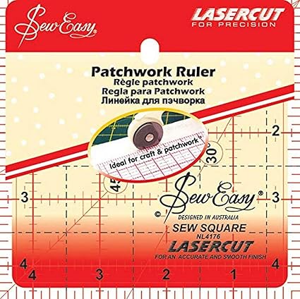 creative grids quilt ruler 10 5 square