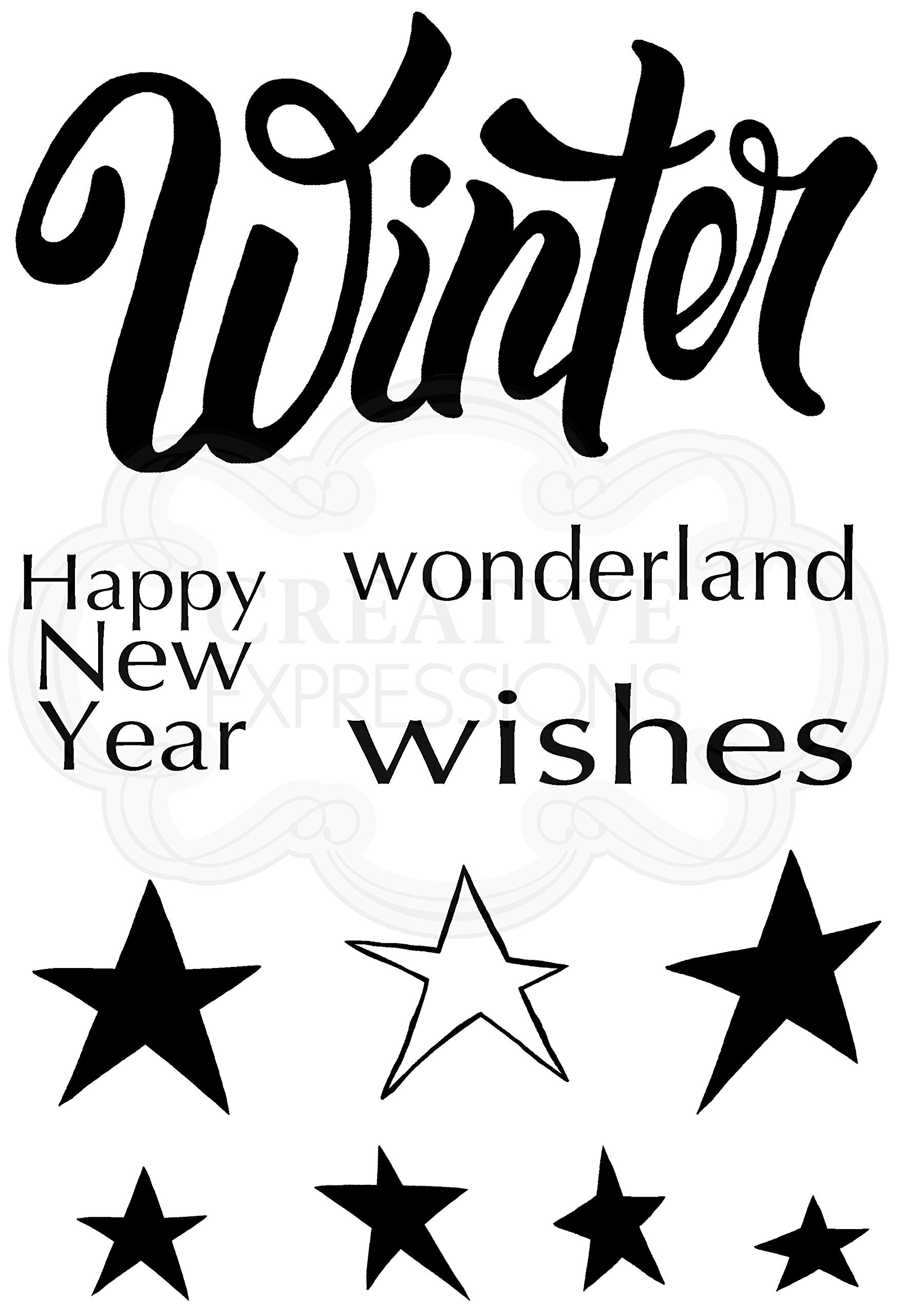 Jane Gill Clear Magic Stamp - Winter Wonderland