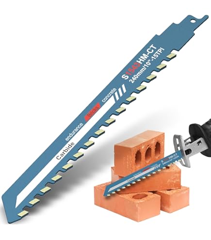 Disston Remgrit Carbide Grit Reciprocating Saw Blades - 8" X 3/4" X 0.042", Pack Of 1