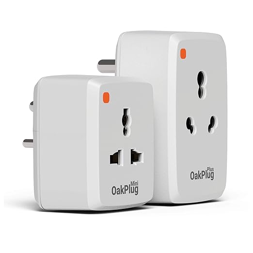 Oakter WiFi Smart Plug Combo 6 Amp and 16 Amp Premium Gift Pack (No Hub Required)