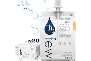 +H2 FEW HYDROGEN RICH WATER +H2 Few | Hydrogen Water | Natural Spring Mineral Hydrogen Infused Water (20 Packs) | Hydrogenated Water, Hydration, Recovery, Energy | 2.2ppm | -634mv