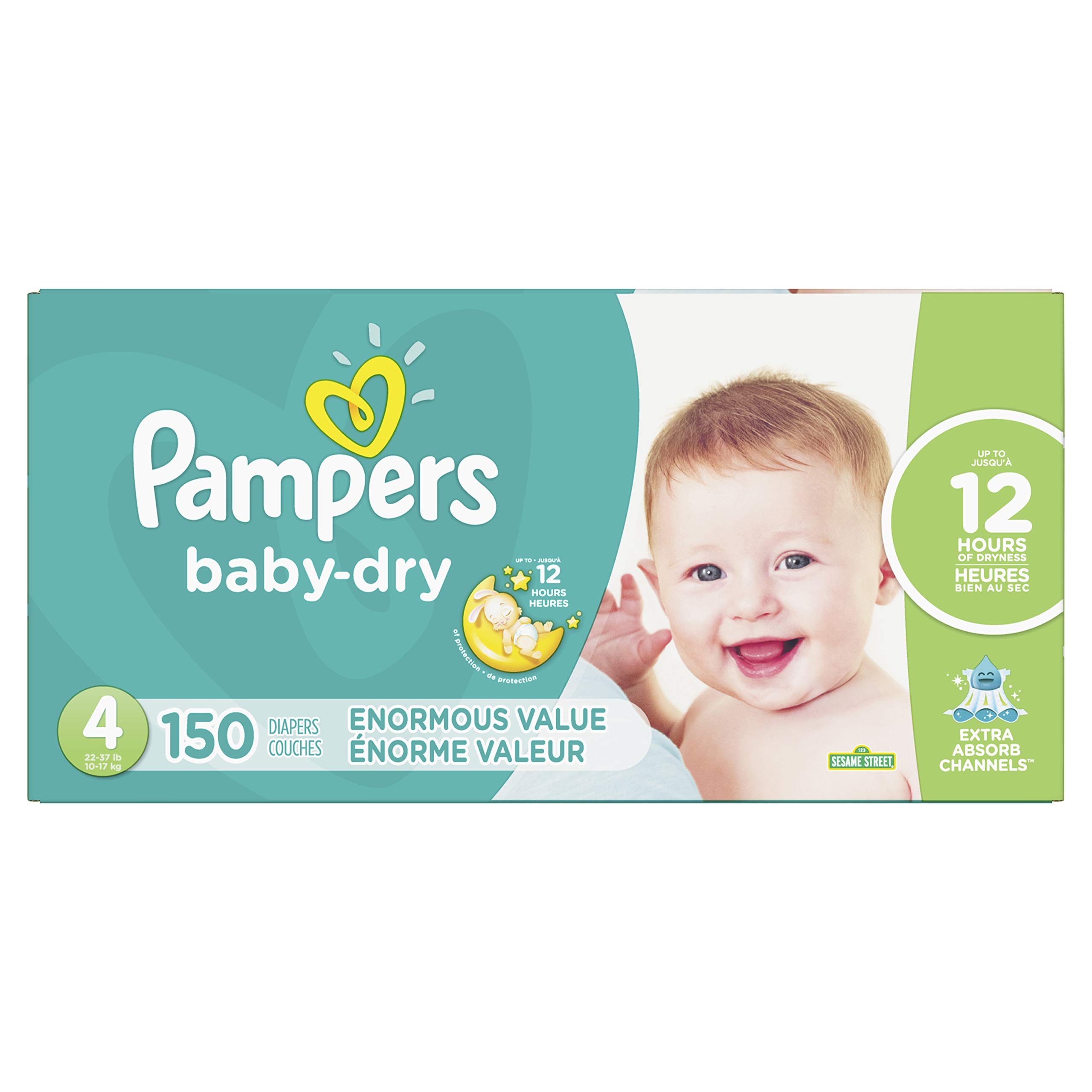 pampers baby dry disposable diapers enormous pack