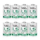 JOZELNK 8 Pack LS14250 3.6V 1/2 AA Size Lithium