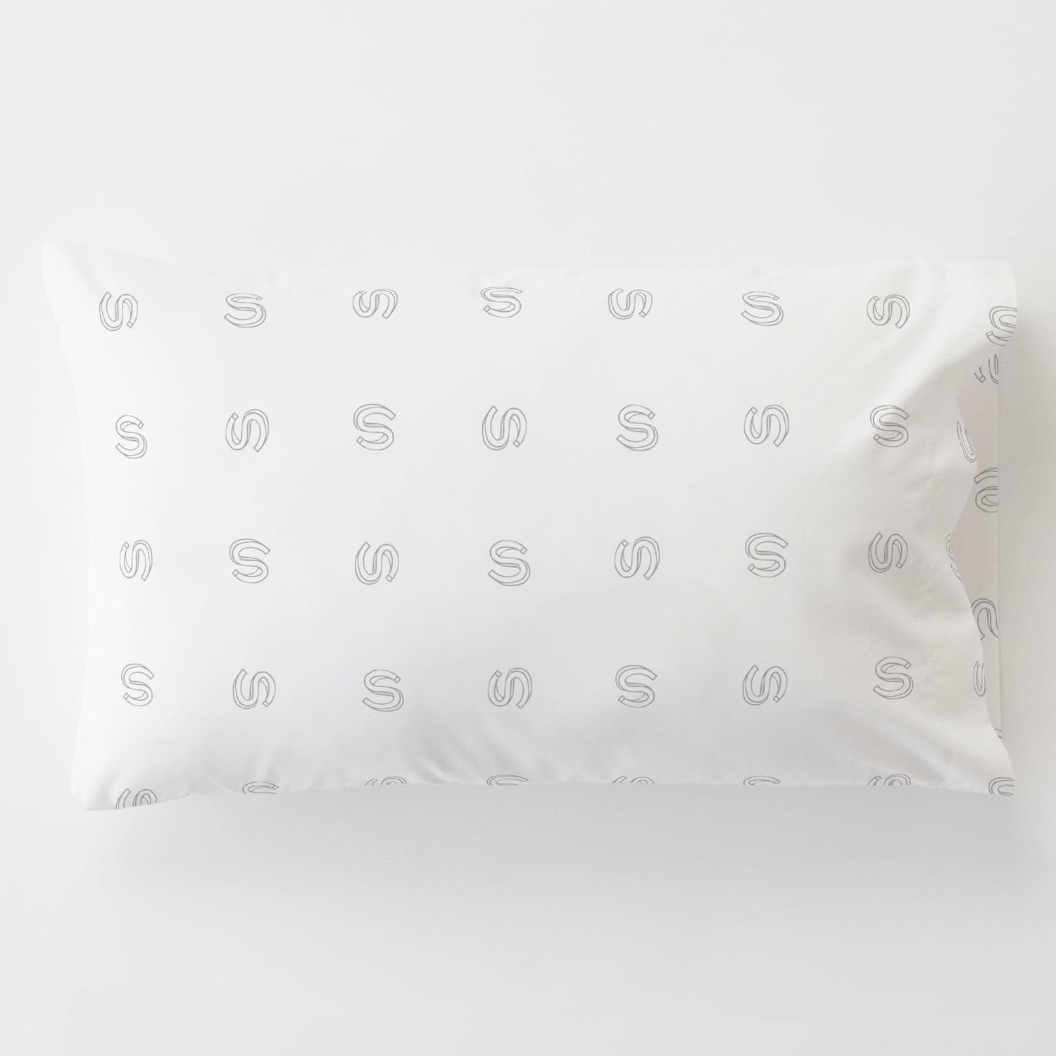 Amazon Com Carousel Designs Gray Block Letter S Toddler Bed