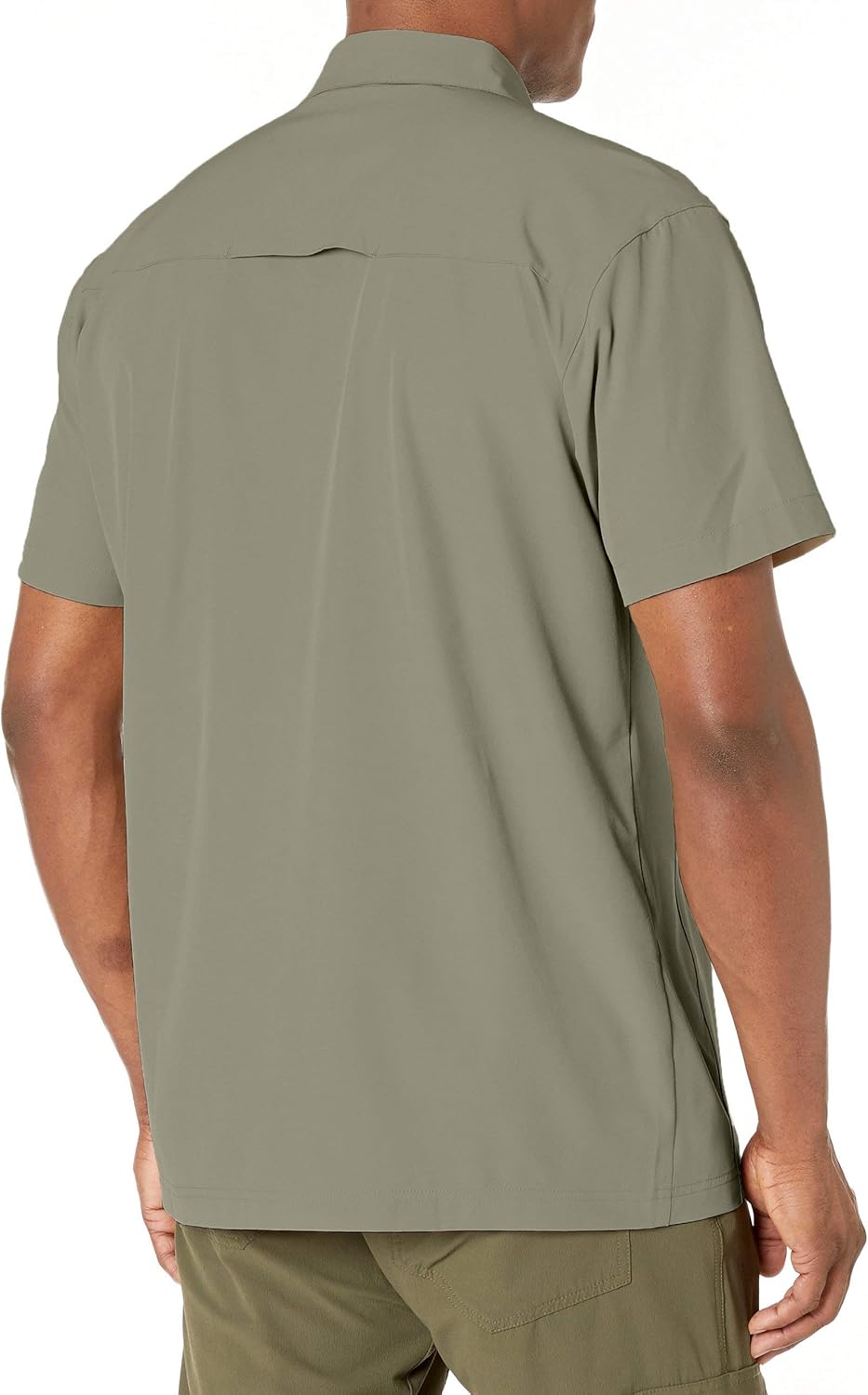 Little Donkey Andy Men's Lightweight Short Sleeve Shirt Quick Dry Stretch Shirt for Hiking Travel, UPF50 : Clothing