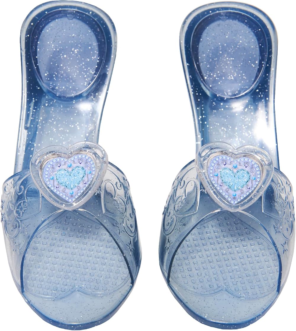 Rubies Blue Jelly Shoes Princess Kids Fancy Dress 4-6 Years 10-12