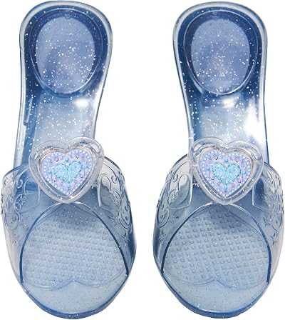 Rubies Blue Jelly Shoes Princess Kids Fancy Dress 4-6 Years 10-12