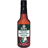 Eden Organic Brown Rice Vinegar, 10 fl oz Amber Glass, Imported