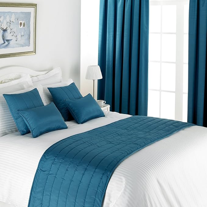 Musbury Lewis Collection Inherently Flame Retardant Quilted Bed Runner