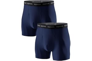 LAPASA Men's Quick Dry Travel Underwear, Terraversal Series Mesh Breathable Trunks/Boxer Briefs/Boxers (2 & 3 Packs)