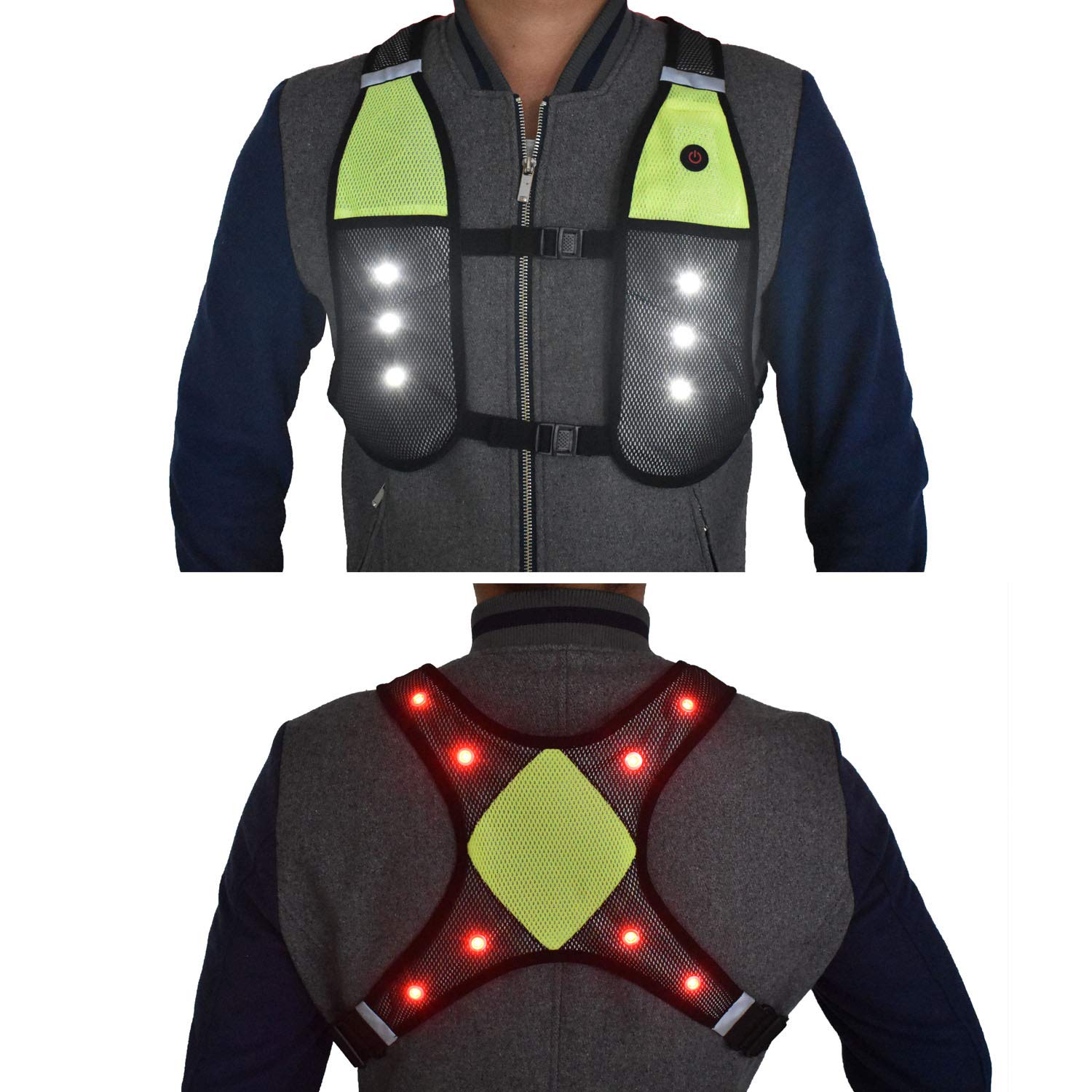 light up walking vest