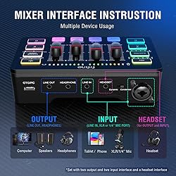 FIFINE Gaming Equipment Bundle, Dynamic XLR/USB
