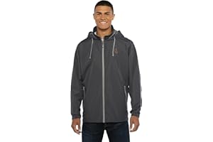 Vantage Apparel Men's Collegiate Premium Lightweight Packable Hooded Wind Jacket