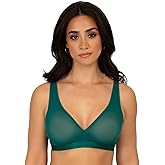 Smart & Sexy Womens Sheer Mesh Plunge Bralette