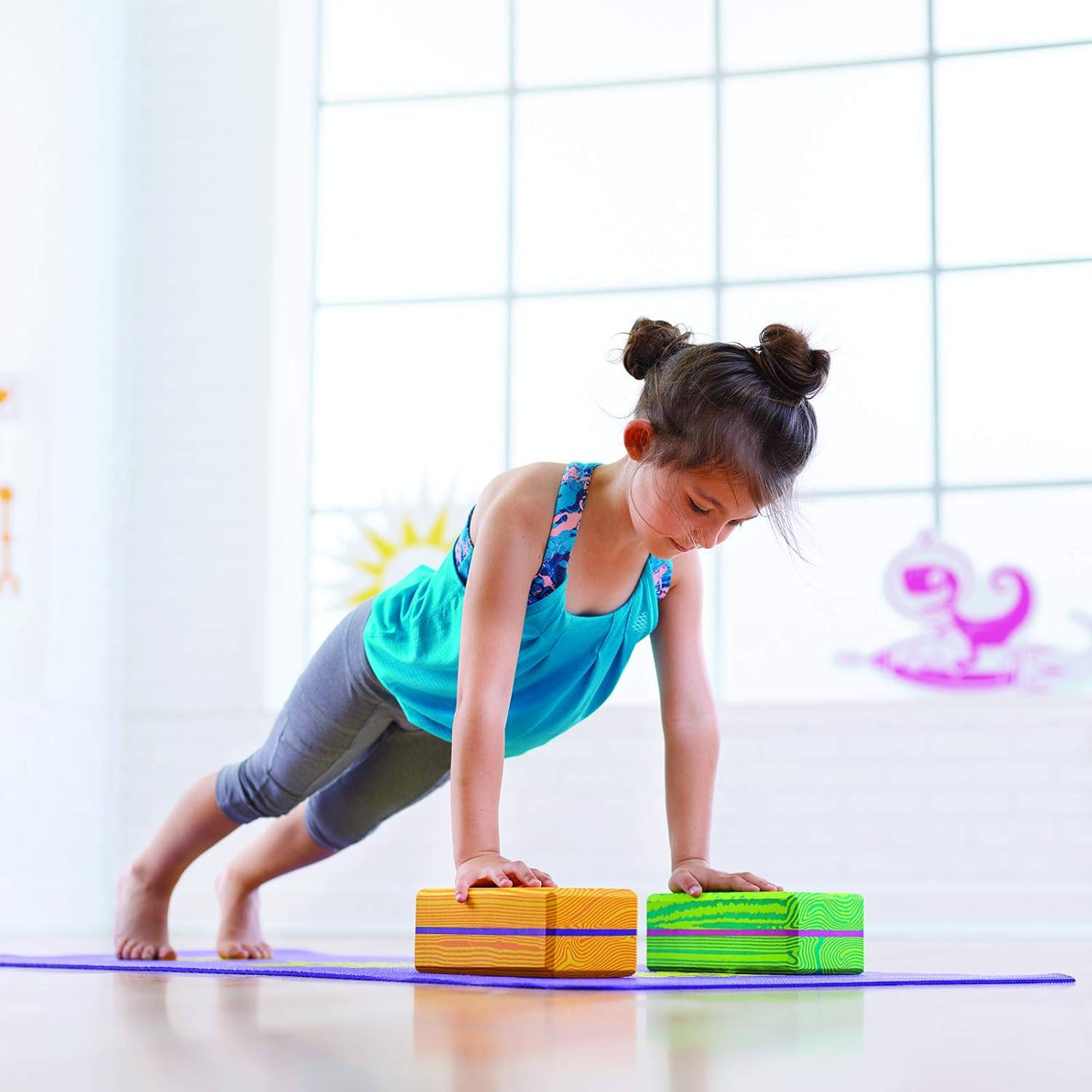 Merrithew Yoga Block for Kids (Green): Clothing