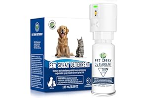 diloqio Cat Spray Deterrent System, Automatic Cat Deterrent Spray, Motion Activated Pet Deterrent Spray System for Cats & Dog