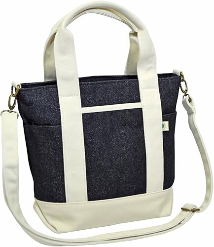 Amazon プレックス Prex キャンバス 2way トートバッグ Sサイズ Sfa 0117s デニムブラック アイボリー ノーブランド品 シューズ バッグ