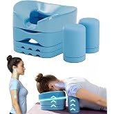 G.StretchAid Face-Down Posture Corrector for Tech Neck &amp; Rounded Shoulders | 5-in-1 Face-Down Reset, Guided Chin-Tuck Positioning, 4-Level Cervical &amp; Shoulder Support, Neck Stretcher, Travel Case