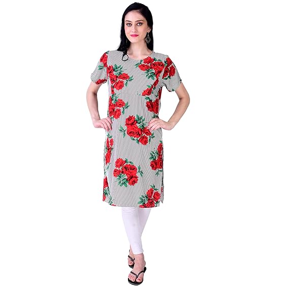Women Feeding/Maternity Wear Kurti (Feed-34-Multicolor)