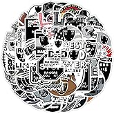 50 PCS American Sport Team Stickers Pack for Water Bottle, Laptop, Bicycle, Computer, Motorcycle, Travel Case, Car Decal Decoration Sticker