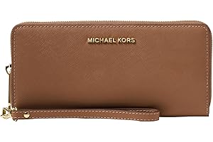 Michael Kors Women's Jet Set Travel Continental, Gold-Tone Hardware/Luggage