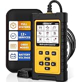 OBDMATE OBD2 Scanner Diagnostic Tool for GMC Buick Chevrolet Cadillac | OM507 Full Systems Scanner with Reset Services, Full OBDII Functions Read&amp;Erase Fault Codes, No Subscriptions Lifetime Update