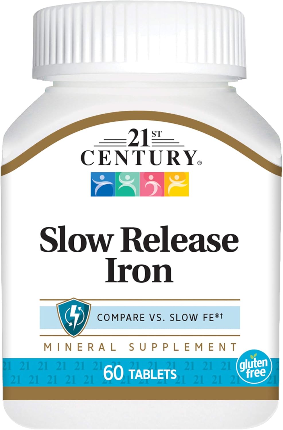 21st Century Slow Release Iron Tablets, 60 Count: Health & Personal Care