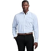 Izod Mens Performance Comfort Long Sleeve Shirt