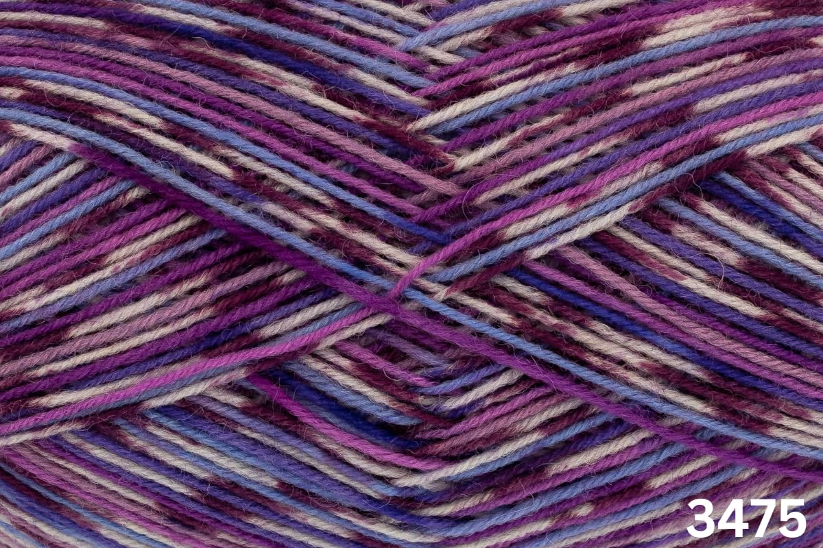 King Cole 783475 Zig Zag 4Ply Acrobat Yarn - 420M, 100g