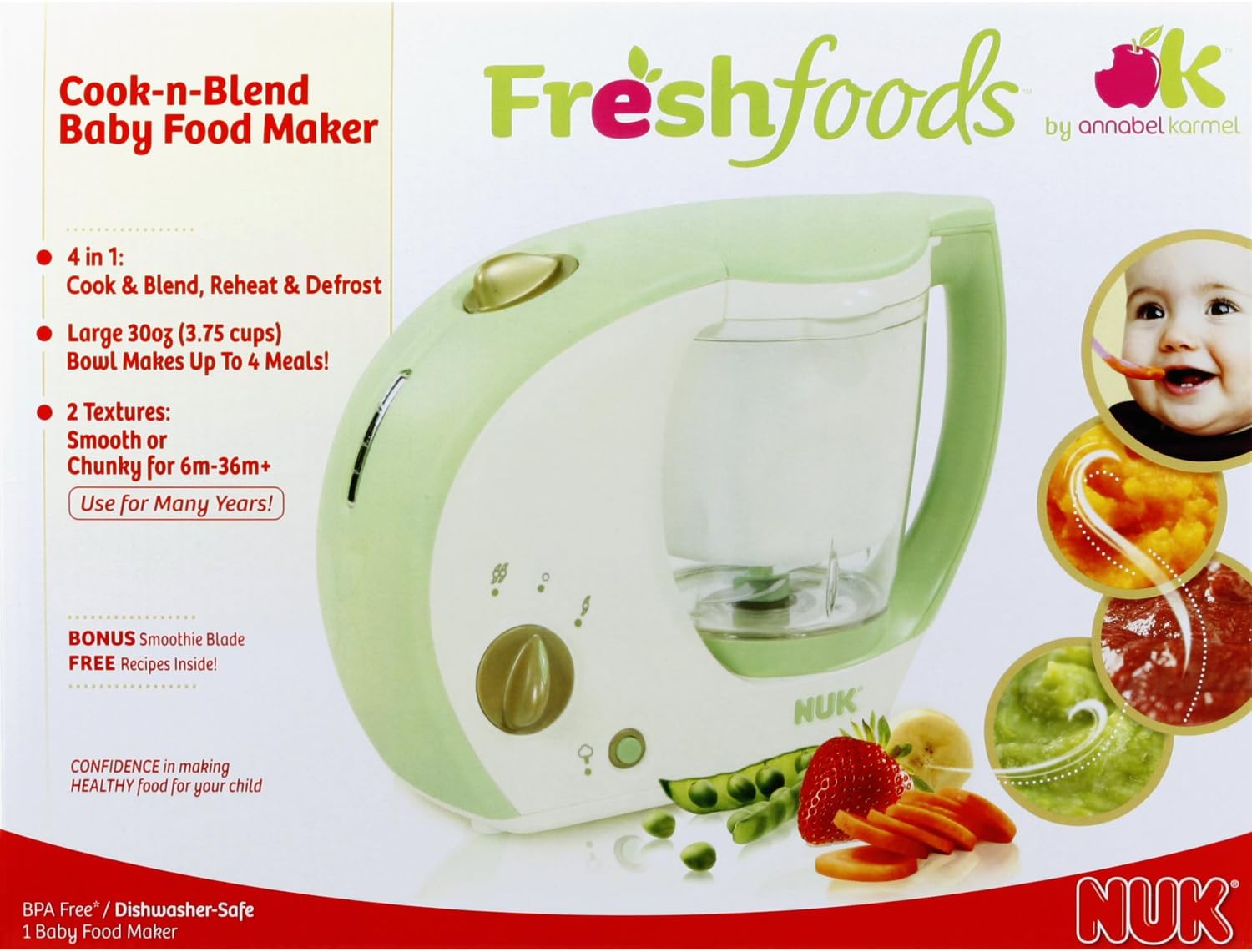 nuk baby food processor