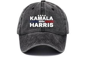 KOOLYI Kamala Harris 2024 Hat Kamala Harris for President Hat Kamala Harris Baseball Cap for Men Women Adjustable Trucker Hats