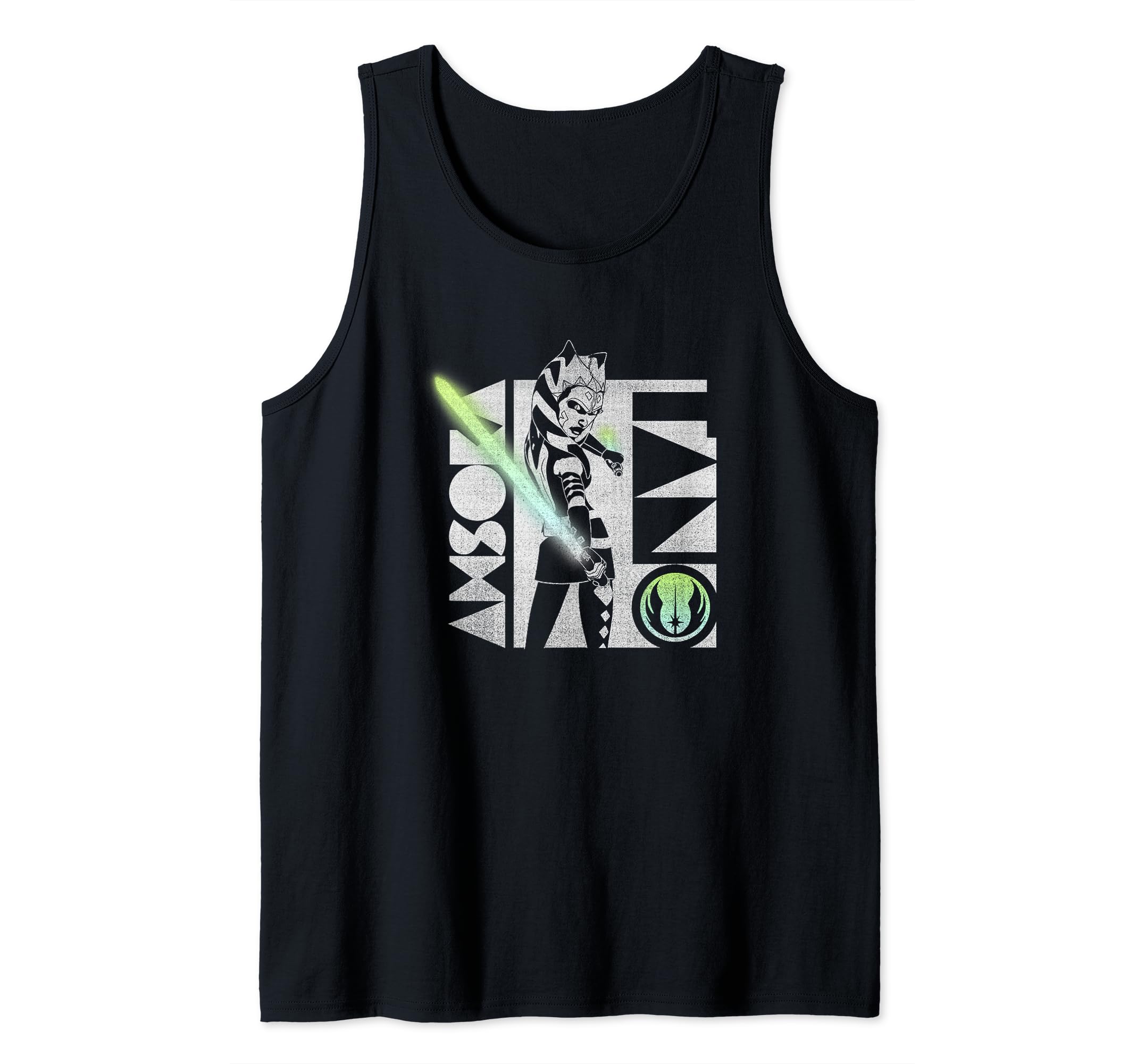 Star Wars: The Clone Wars Ahsoka Tano Gradient Lightsaber Tank Top