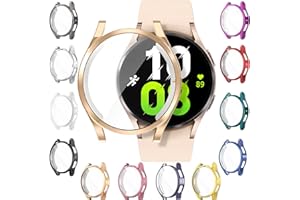 [12 Pack] YUVIKE Watch Screen Protector Compatible with Samsung Galaxy Watch 5 40mm (SM-R900) and Galaxy Watch 4 40mm (SM-R860), Soft TPU Watch Case Protective Cover for Galaxy5&4 FE Smart Watch 40mm
