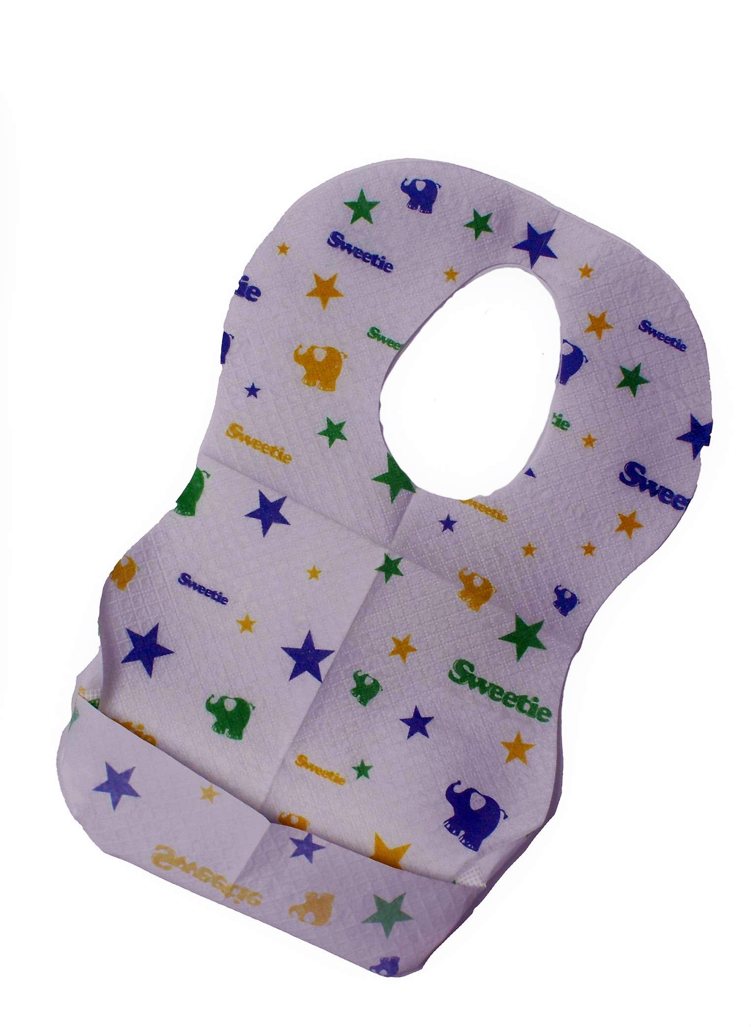 Sweetie Disposable Baby Bibs 20 PCS