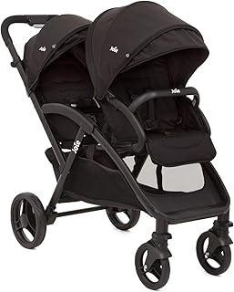 Joie Evalite Duo Geschwisterwagen inkl. Regenverdeck Coal S1424ABCOL000