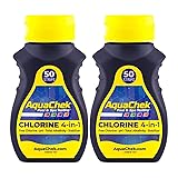 AquaChek Yellow 4-Way Test Strips for Pool & Spa
