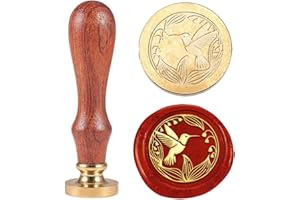 1Pc Wax Seal Stamp Set, Animal Themed Bird Pattern Sealing Wax Stamp Solid Brass Heads with Handles for Party Wedding Invitat