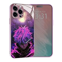 Akatxezy Satoru Jjk Anime Lovers TPU Tempered Glass
