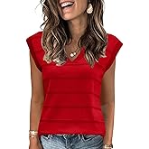 AKEWEI Sweater Vest Women Sleeveless Knitted V Neck Cap Sleeve Pullover Tank Tops 2025 Summer Fall Fashion Causal Trendy