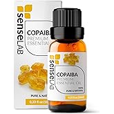 SenseLAB Copaiba Essential Oil - Skin Care and Essential Oils Fragrance Mixing - Massage Oil - 100% Pure Extract Copaiba Oil Therapeutic Grade for Aromatherapy Diffuser (10 ml)