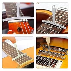 Dreamtop 9 Pcs Guitar Radius Gauge Under string