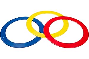 Trademark Innovations Juggling Rings - Set of 3 Juggling Rings