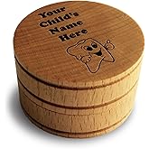 Custom Personalized Memento Dream Keepsake Baby Tooth Box - My First Tooth Fairy Box - Your Child's Name Here - Gifts For Him, For Her, For Boys, For Girls, For Husband, For Wife, For Them, For Kids