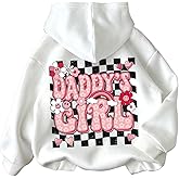 WDIRARA Girl's Cartoon Graphic Print Pullover Hoodies Drop Shoulder Long Sleeve Sweatshirts