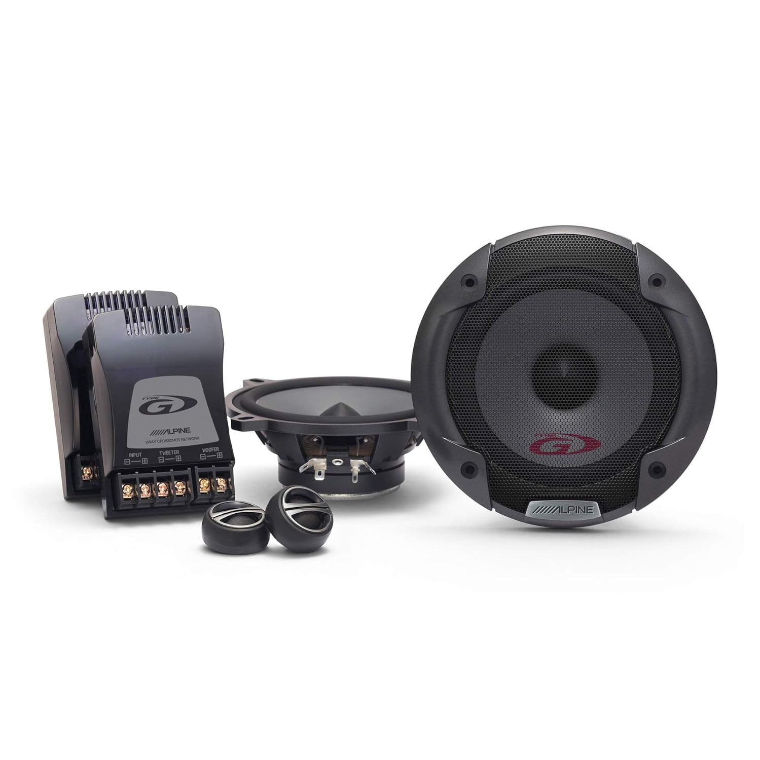 Alpine 2Way Component Speaker Amazon.co.uk HiFi & Speakers