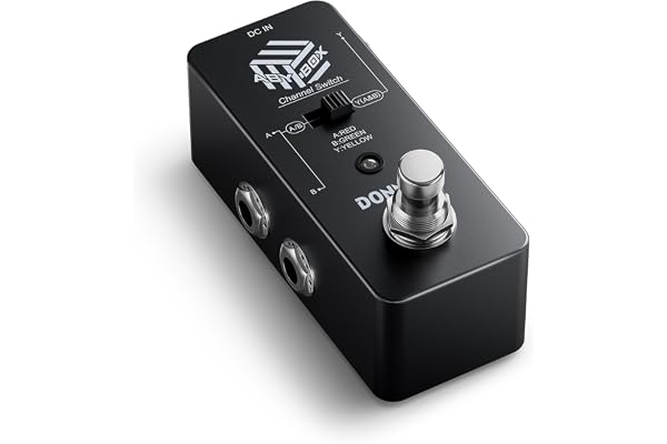 Donner ABY Box Line Selector AB Switch Mini Guitar Effect Pedal True Bypass
