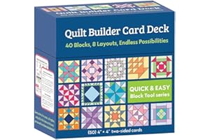 Quilt Builder Card Deck: 40 Blocks, 8 Layouts, Endless Possibilities
