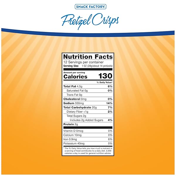 SNACK FACTORY PRETZEL CRISPS BITES, HONEY MUSTARD PRETZELS, 12 OZ
