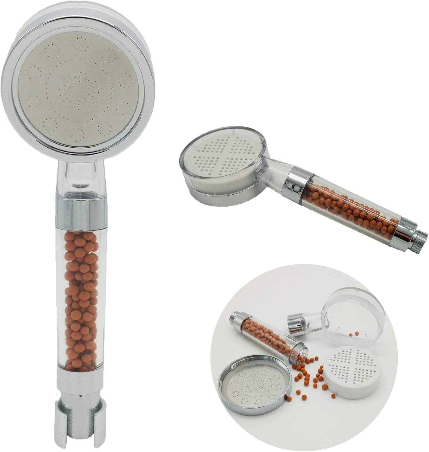 Inchant High Pressure Ionic Filter Handheld bath Shower Head Water