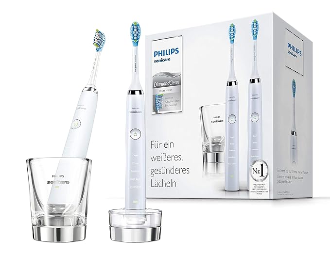 Philips 飞利浦 HX9327/87 旗舰钻石声波震动电动牙刷*2支装 带充电玻璃杯 ¥1270 Philips 飞利浦 HX9327/87 旗舰钻石声波震动电动牙刷*2支装 带充电玻璃杯 ¥1270